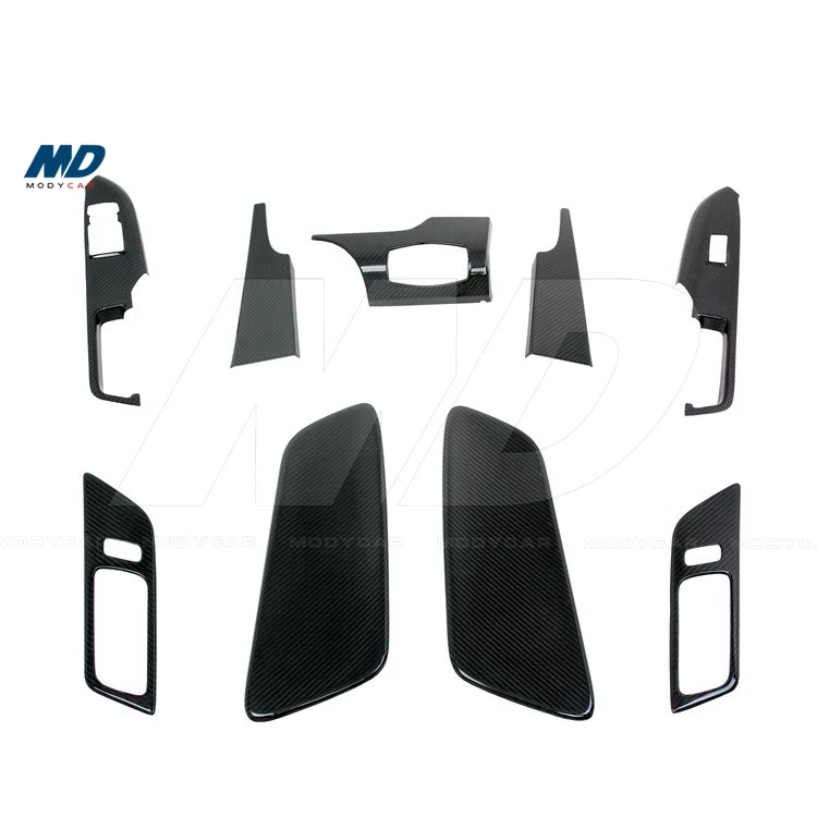 

Carbon Fiber Interiors (9 Pcs) Lhd for 2015-2016 Ford Mustang
