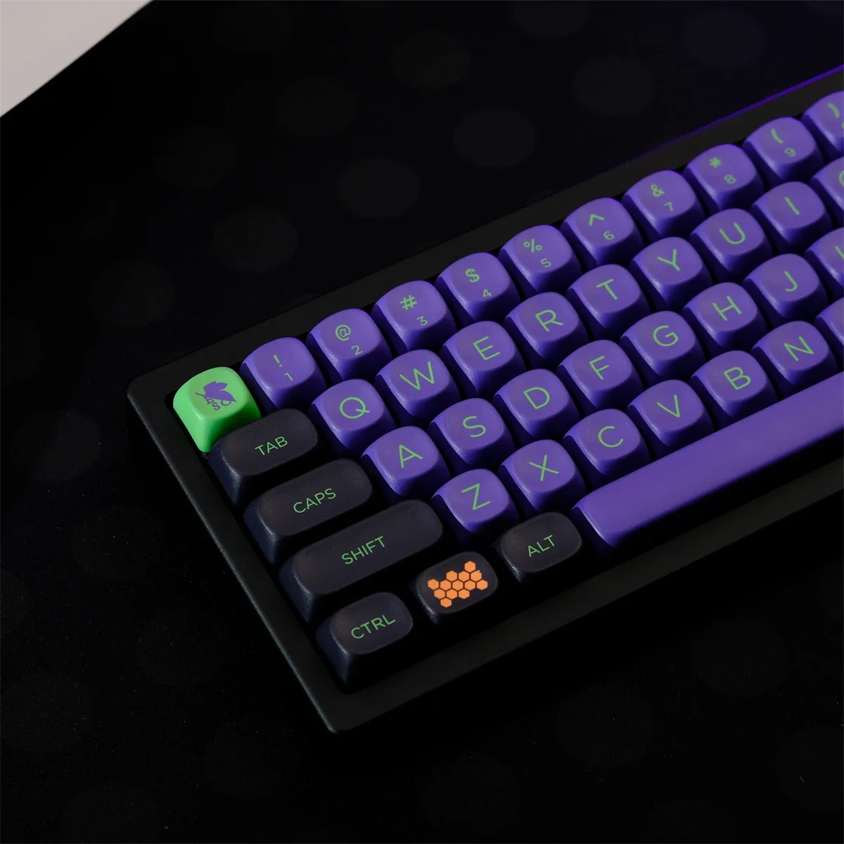 126 Tasten Mecha-01 pbt-Tasten kappen fünfseitige Sublimation Moa-Profil-Tasten kappen für mx-Schalter mechanische Tastatur-Tasten kappen cmmk gk64