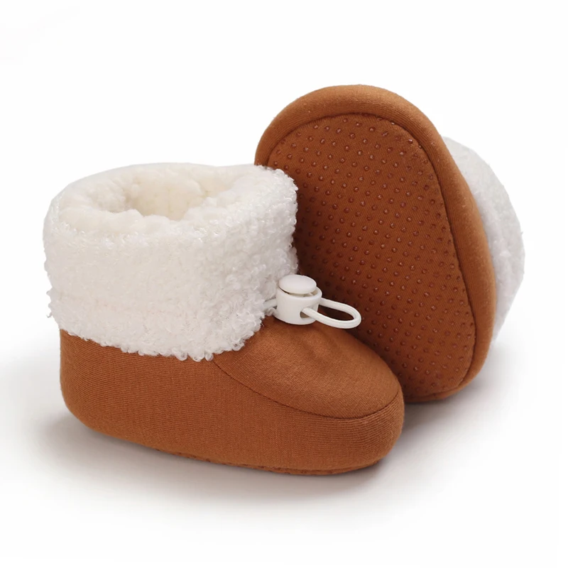 Winter Neugeborenen Baby Baumwolle Booties Nicht-Slip Sohle Kleinkind Jungen Mädchen Erste Wanderer Infant Warme Schnee Stiefel 0-18Months ﻿ – Detail 37