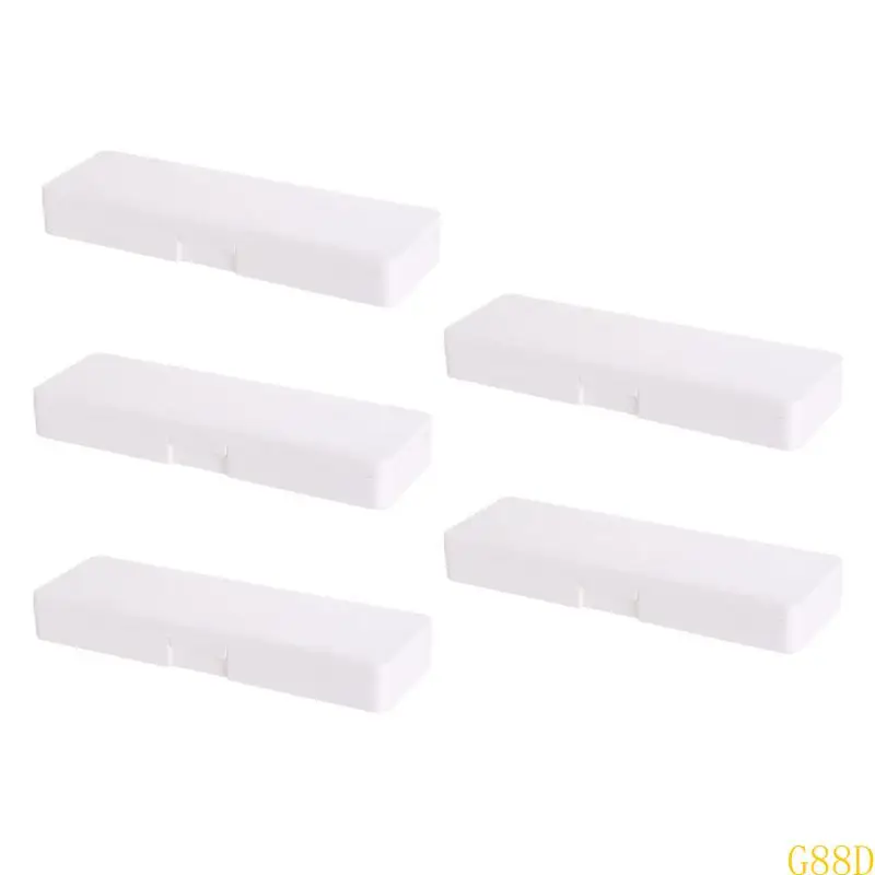 G88D 5 PCSpencil Box Plaalte Pencil Box Case Case Small Box для студента