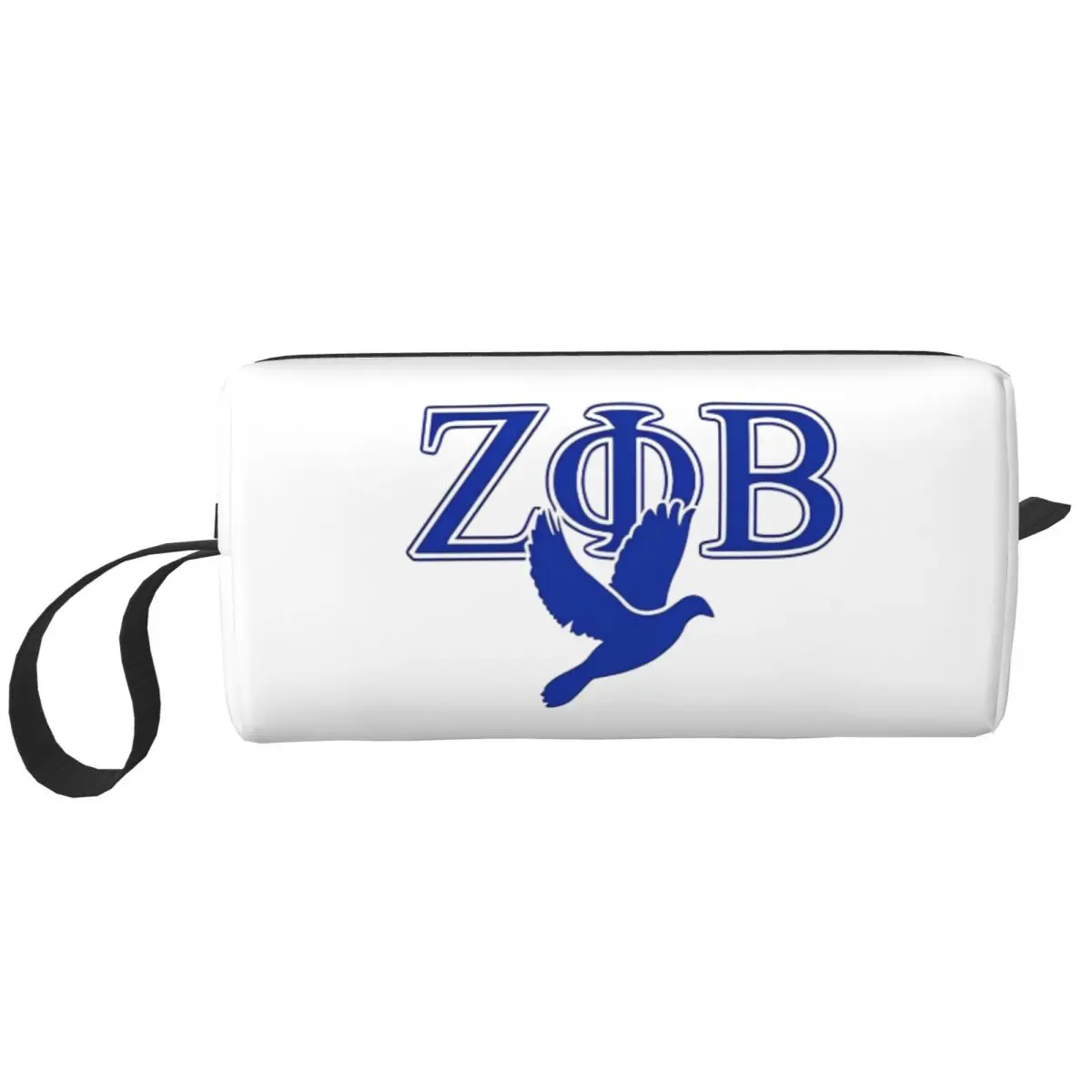 

Zeta Phi Beta Большая косметичка Водонепроницаемая сумка Дорожные косметички ZPB Органайзер с логотипом Sorority для унисекс