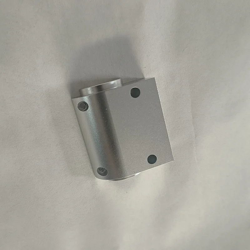 Customized Medical Base Sandblasting and Oxidizing Natural Color Precision Parts CNC Metal Aluminum Professional Machining