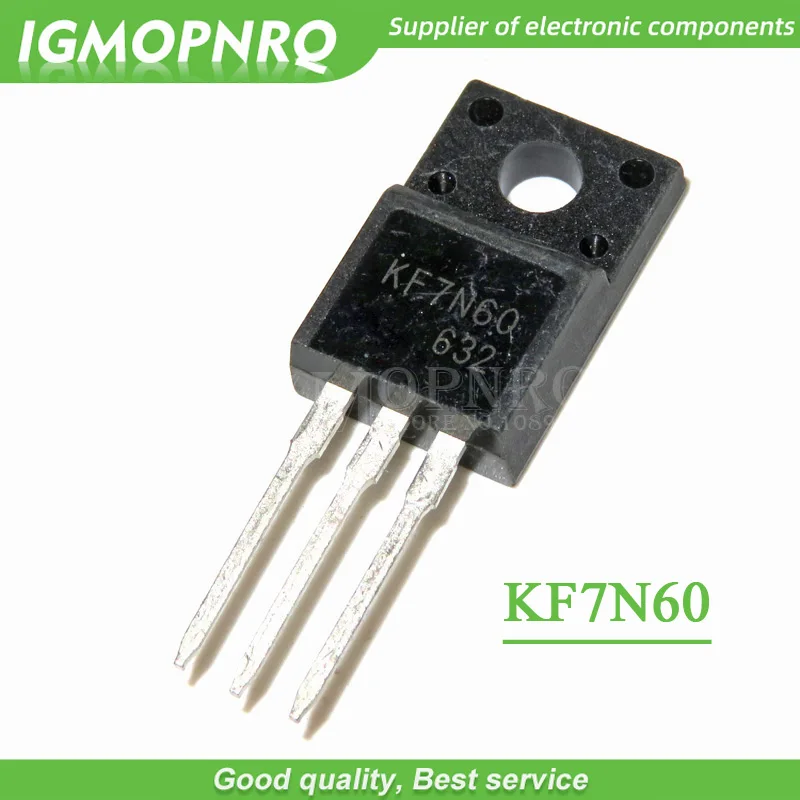 Free shipping 10pcs/lot KF7N60 TO-220F 600V 7A new original