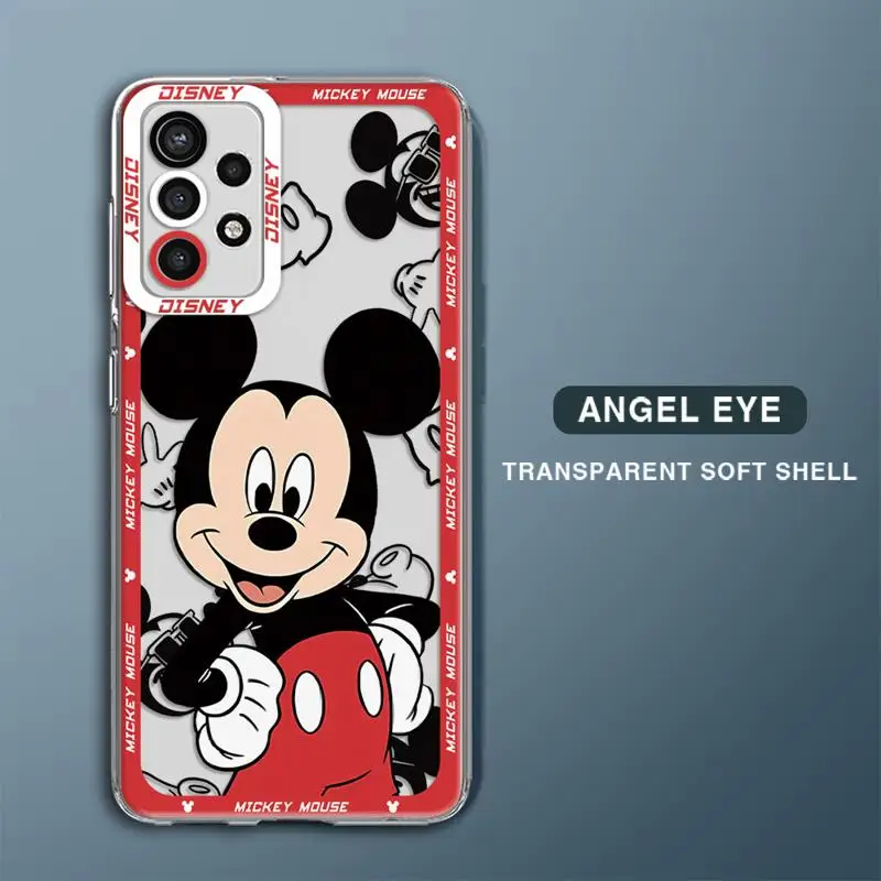 Disney Mickey Minnie Mouse Phone Case for Honor X9a 5G 90 Lite X8 4G X8a X7b X9b 5G X8b Clear Silicone Cover