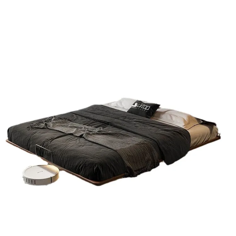 

Suspended bed, Italian style, light luxury, high-end, atmospheric, master bed, modern, simple