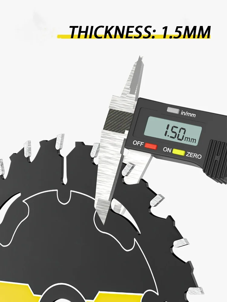 Energiebesparende Lithium Zaagbladen 110/125/140/165Mm Cirkelzaagblad Houtzaagbladen Houtbewerkingslegering Blad