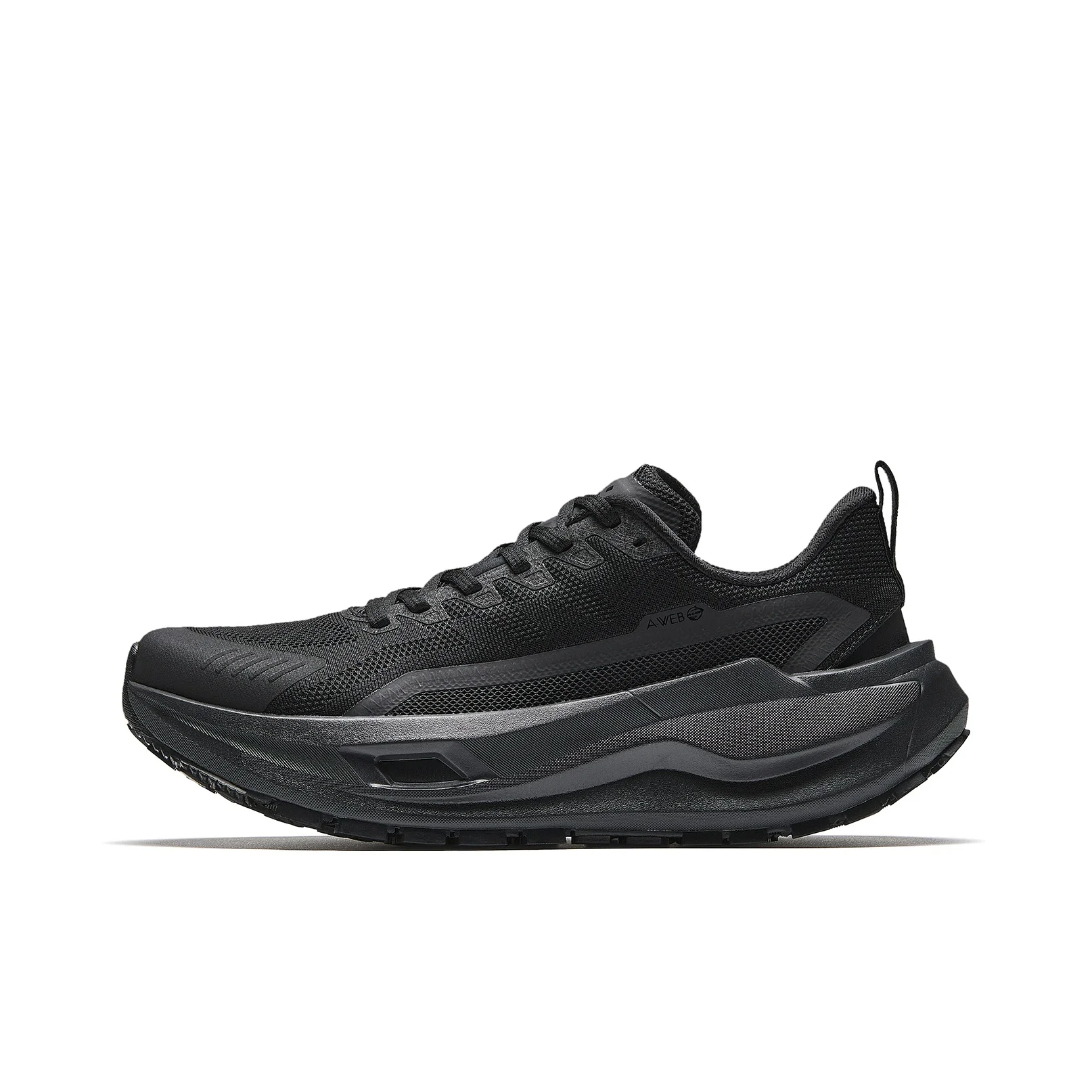 Anta Kunlun Cushioning, Wear Resistant Low top Outdoor Shoes Men's Basic Black 912616669-2