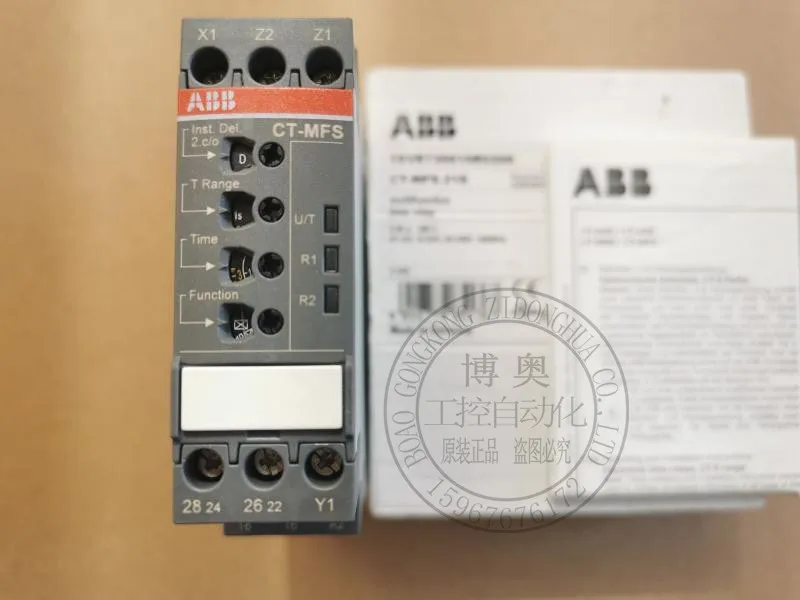 

Brand New ABB Electronic Time Relay CT-MFS.21S Order Number 1SVR730010R0200 In Stock