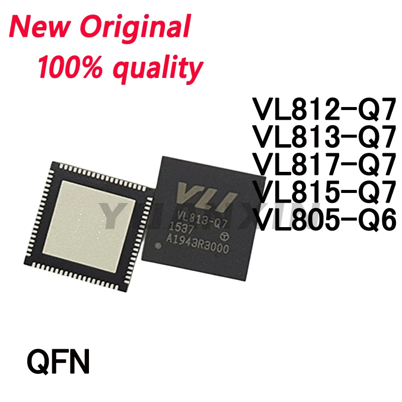 1/PCS New Original VL812-Q7 VL813-Q7 VL817-Q7 VL815-Q7 QFN76 VL805-Q6 QFN68 Four-port controller chip In Stock