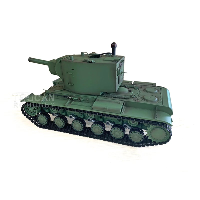 Heng Long RC Tank Gigant 3949 1/16 7.0 Plastic Soviet KV-2 RTR Barrel Recoil Unique Design for Model Lovers TH19747-SMT7