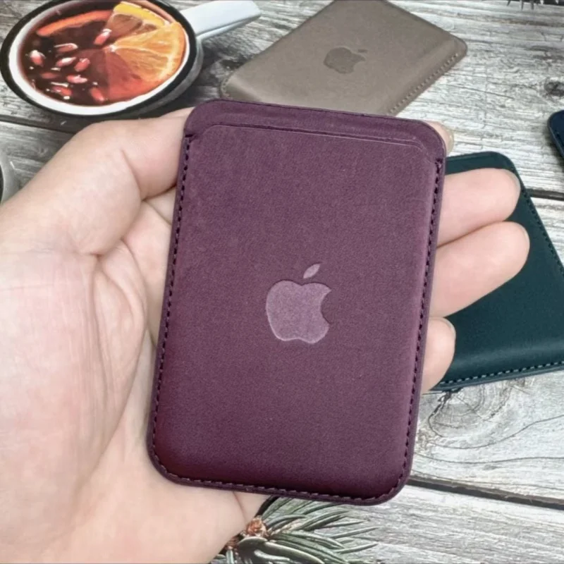 Offical Finewoven Card Wallet Case For iPhone 15 16 17 Pro Max Plus For Apple Magsafe 13 14 Pro Strong Magnetic Covers With Box