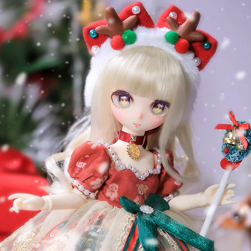 

Fantasy Angel New Arrival Christmas Gift Doll 1/6 BJD Doll QQ Fullset 31cm Resin Toy DIY Gift Dolls