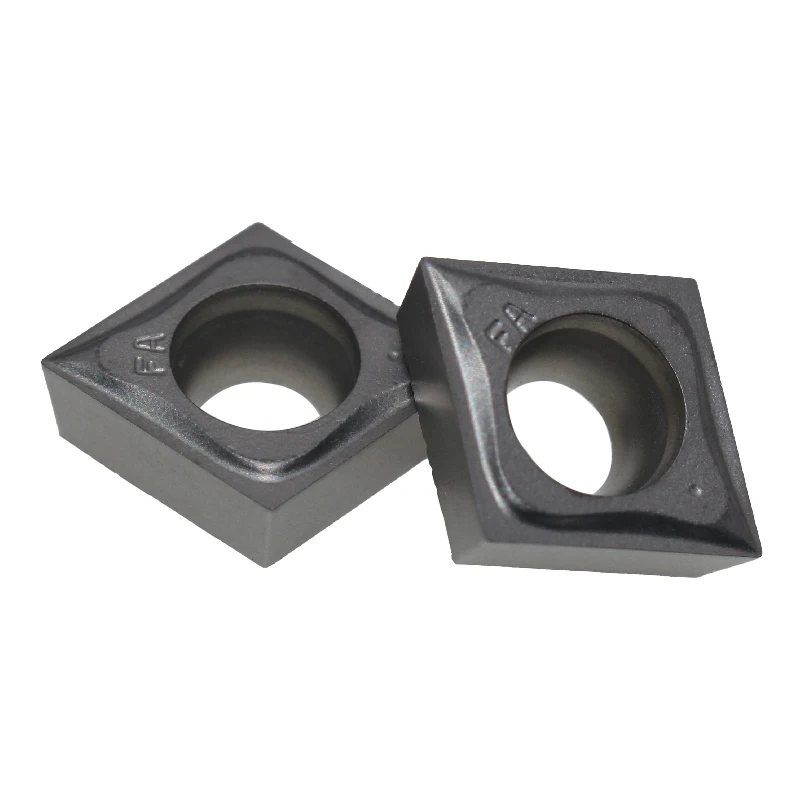 10 piezas CCMT09T302 FA CT3000 CCMT 32.50.5 pequeño rombos Cermet inserto de giro interno