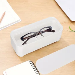 Eyeglasses Cleaner Jewelry Cleaner Ultrasonic Machine 45KHz 300mL One Button Portable Professional USB Glasses Cleaner Machine