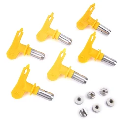 Reversible Airless Sprayer Tip Airless Paint Spray Guns and Airless Sprayer Spraying Machine Parts for Homes Buildings Decks