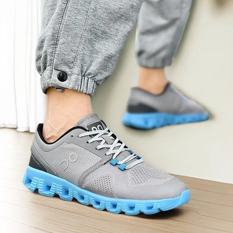 

New Fashion Casual Breathable Mesh Men's Shoes Fashion Cushioned Running and Sports Shoes
