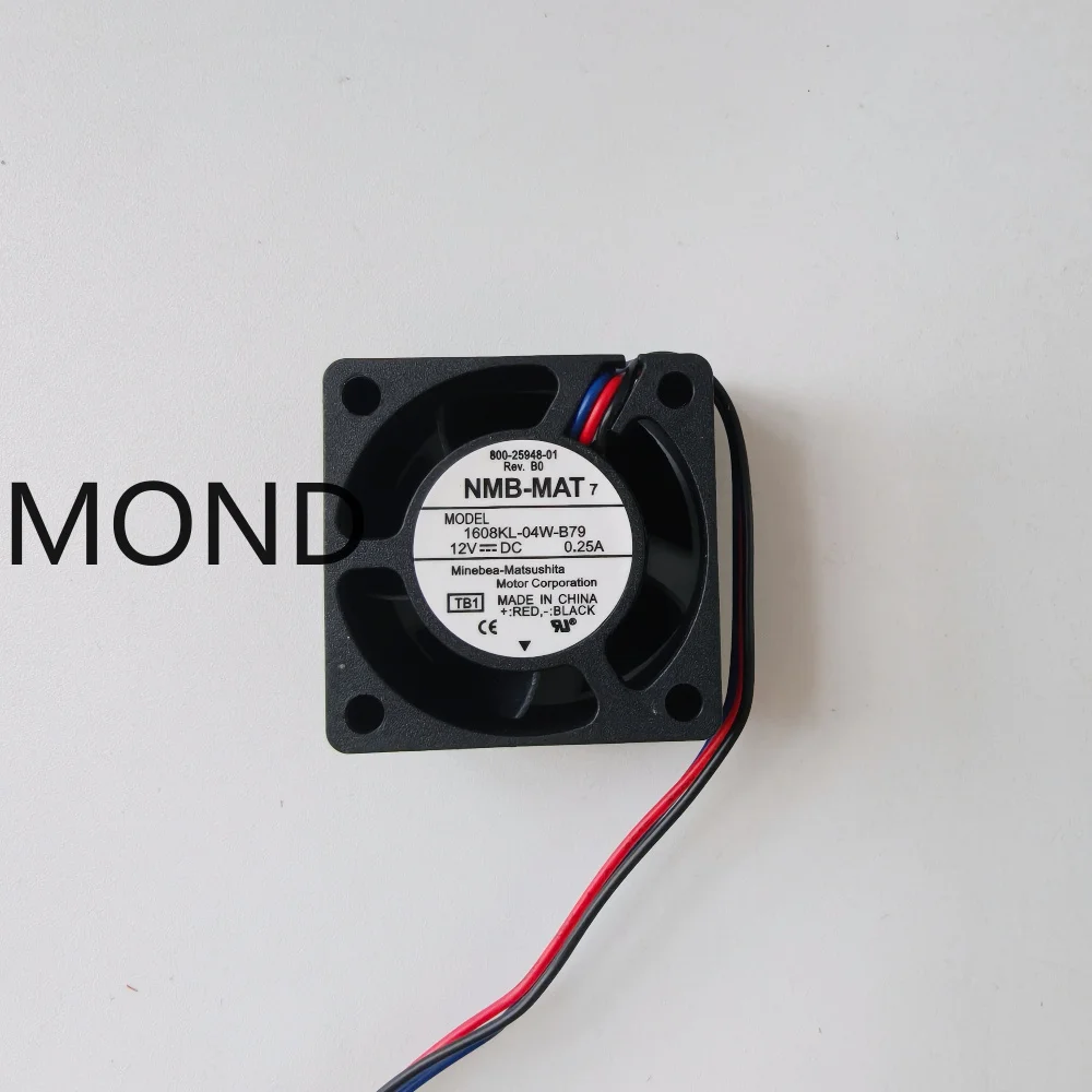 1608KL-04W-B79 NMB Server Cooling Fan NMB-MAT DC 12V 0.25A  4020 Axial Flow Inverter Fan