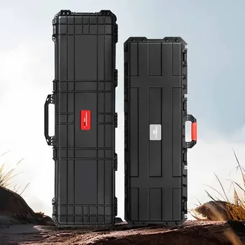 כלי גדול תיבת מארגן כלי קשה למזוודה עם גלגלים פלסטיק קשיח עמיד למים במקרה פלסטיק קשיח