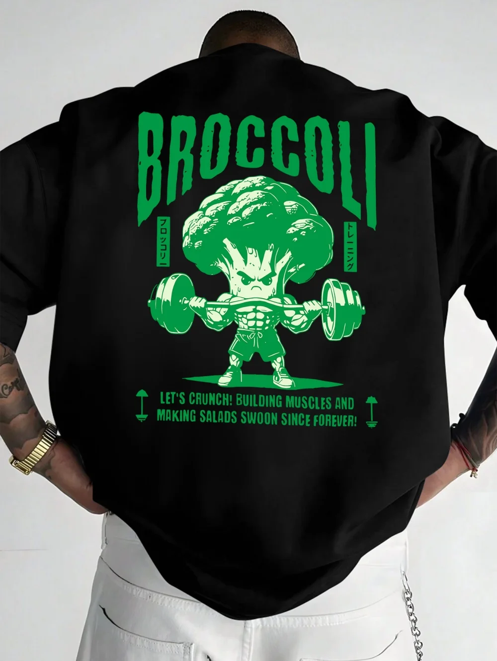 Cauliflower Sport Print T Shirts Funny Graphic T Shirts Men's Short Sleeve Casual T Shirts Outdoor Daily Street Wear Men's Tops