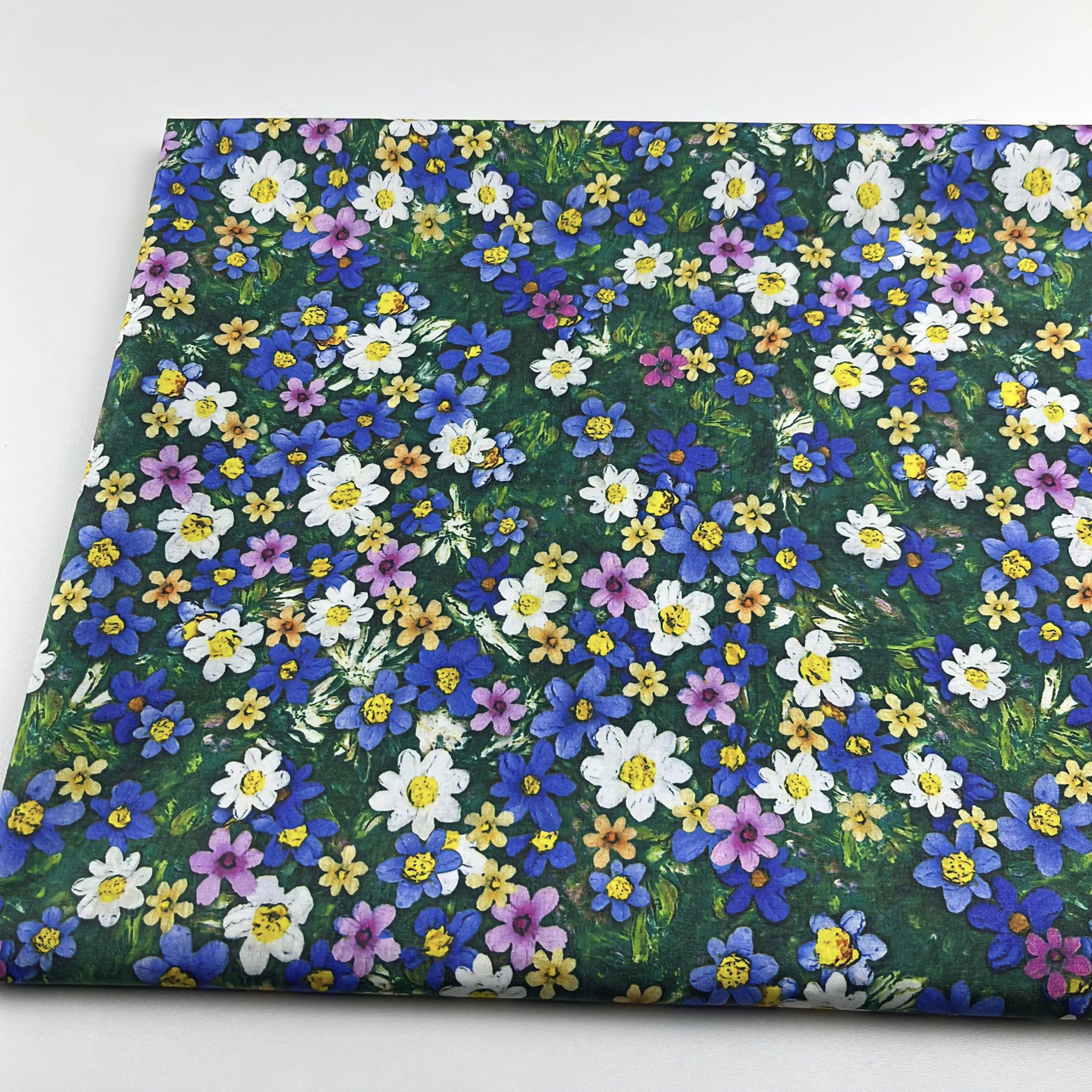 

Великолепная хлопковая ткань с цветочным принтом 60S, мягкая дышащая, идеально подходит для самостоятельного изготовления удобной одежды, детское платье, одежда