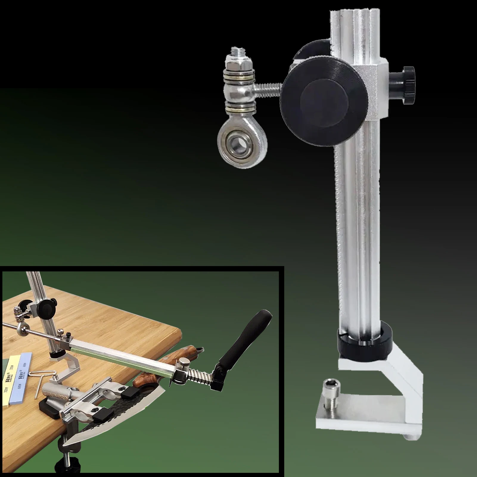 Ruixin Pro RX009 Upgrade Kit: Precision Angle Adjustment System ±0.2° with Gear, Sharpener Accessory for Knife Sharpening