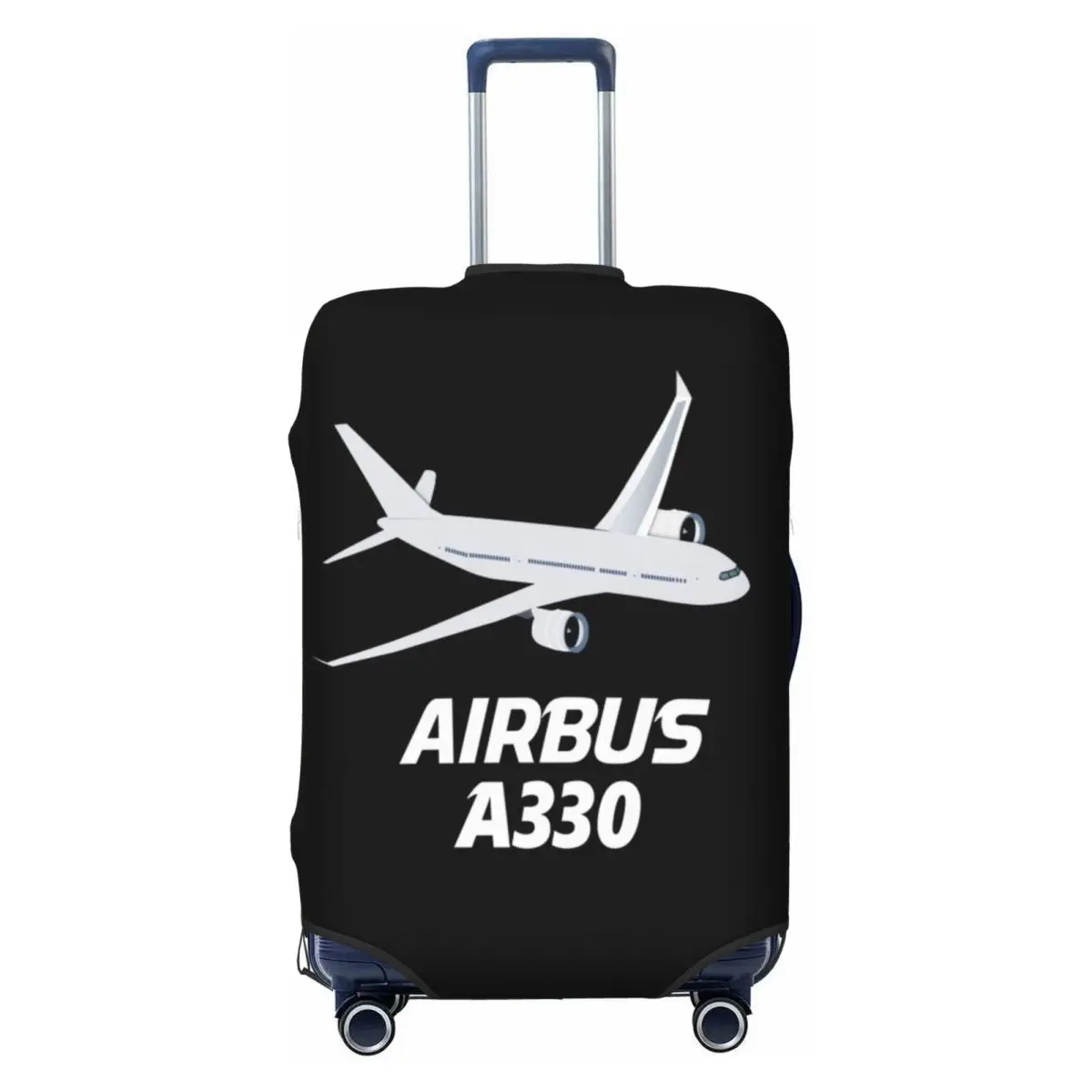 

Пользовательский Airbus A330 Чехол для багажа Забавный авиационный самолет Пилот Авиатор Чемодан Защитные чехлы Костюм для 18-32 дюймов