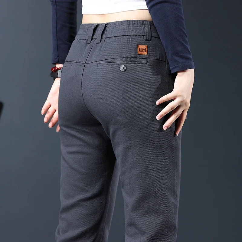 

Autumn 2025 Casual Pants Men Fashion Korean Comfortable Slim Business Trousers Classic Business Comfort Male Pants 28-38
