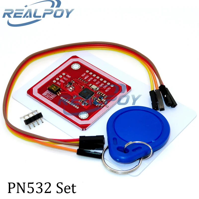 PN532 NFC NXP RFID Module V3 Kit Near Field Communication Reader Module Kit I2C SPI HSU with S50 and CUID White Card Key Card