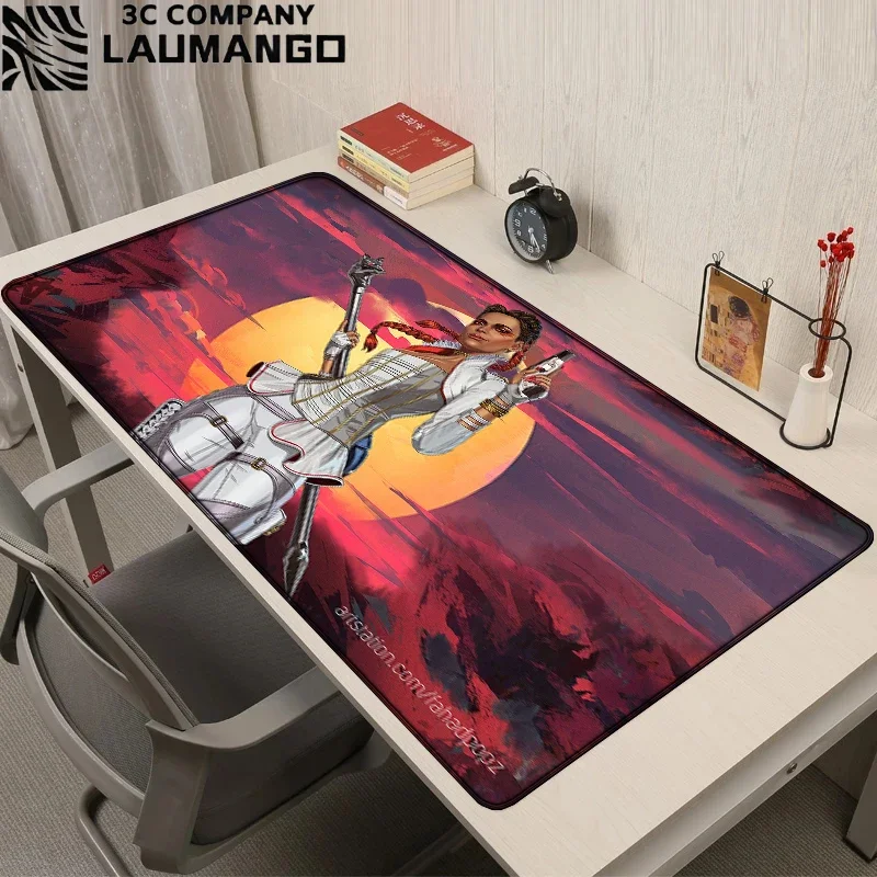 

Mouse Pad Kawaii Gaming Accessories Gamer Apex Legends Speed Keyboard Mause Large Desk Mat Laptops Deskmat Cabinet Rug Anime Pc