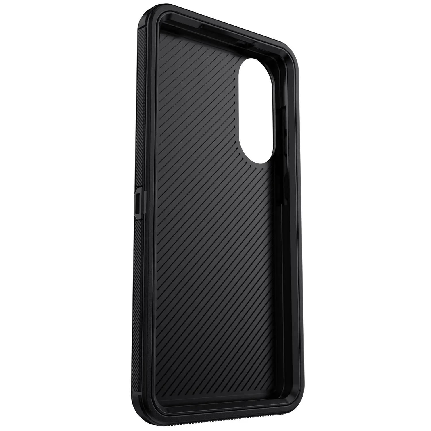Zwart voor Samsung Galaxy S25 Edge Case Heavy Duty schokbestendig harde beschermende robuuste hybride 3-lagen hoes