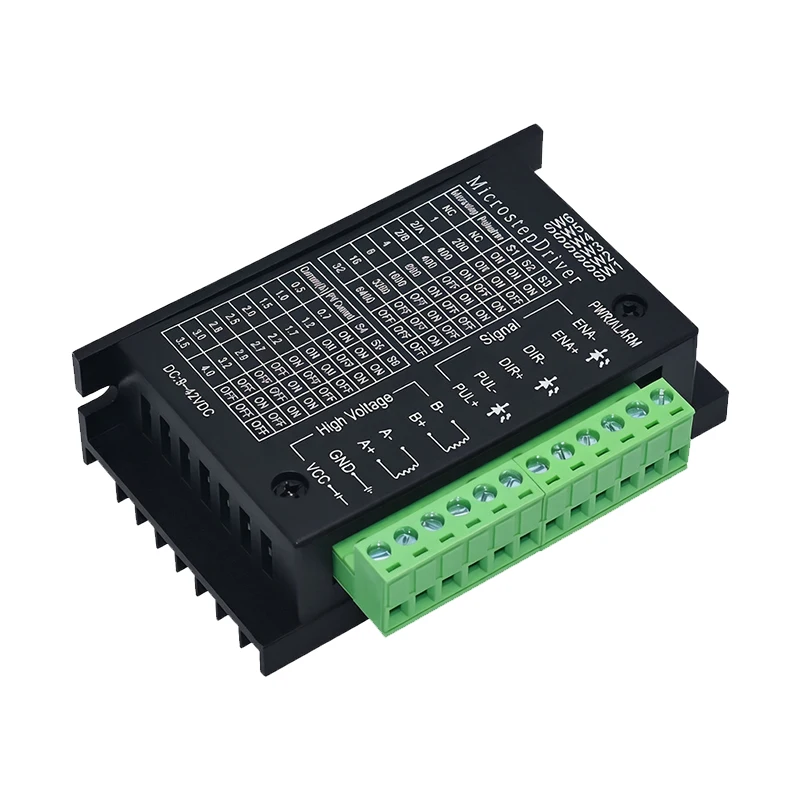 TB6600 Upgraded Version Stepper Motor Driver Controller Board 32 Microsteps 4.0A DC9‑42V for 42 57 Stepper Motor