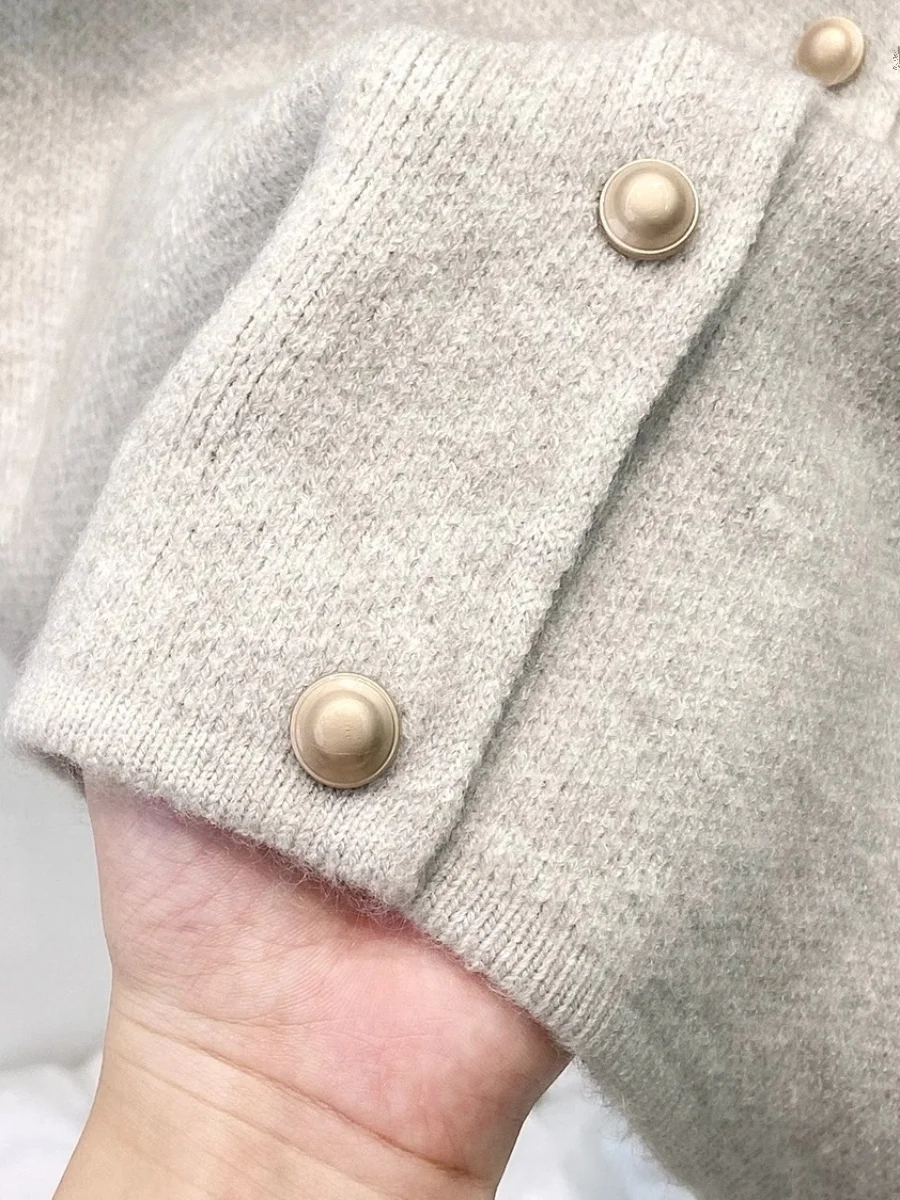 Faionable محبوك سترة طبقات علوية ملابس خارجية ربيع الخريف جديد Sle الملابس النسائية لينة الكورية فضفاضة تناسب تخفيف الرياح