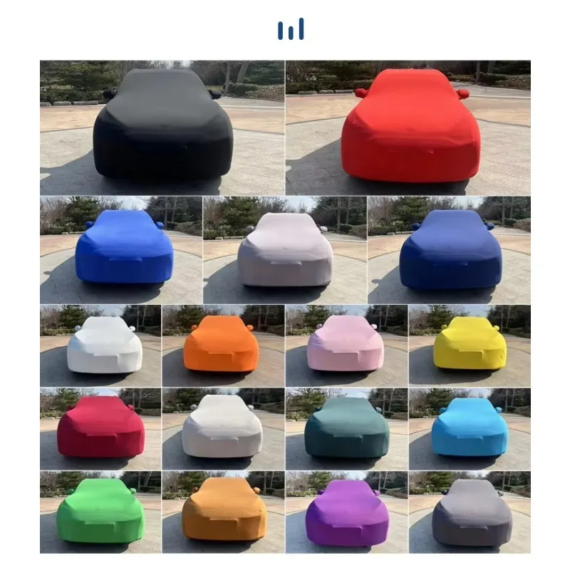 High Quality Indoor Dustproof High Elasticity Wrinkle Free Breathable UV Protection 90% Car Parking Cover