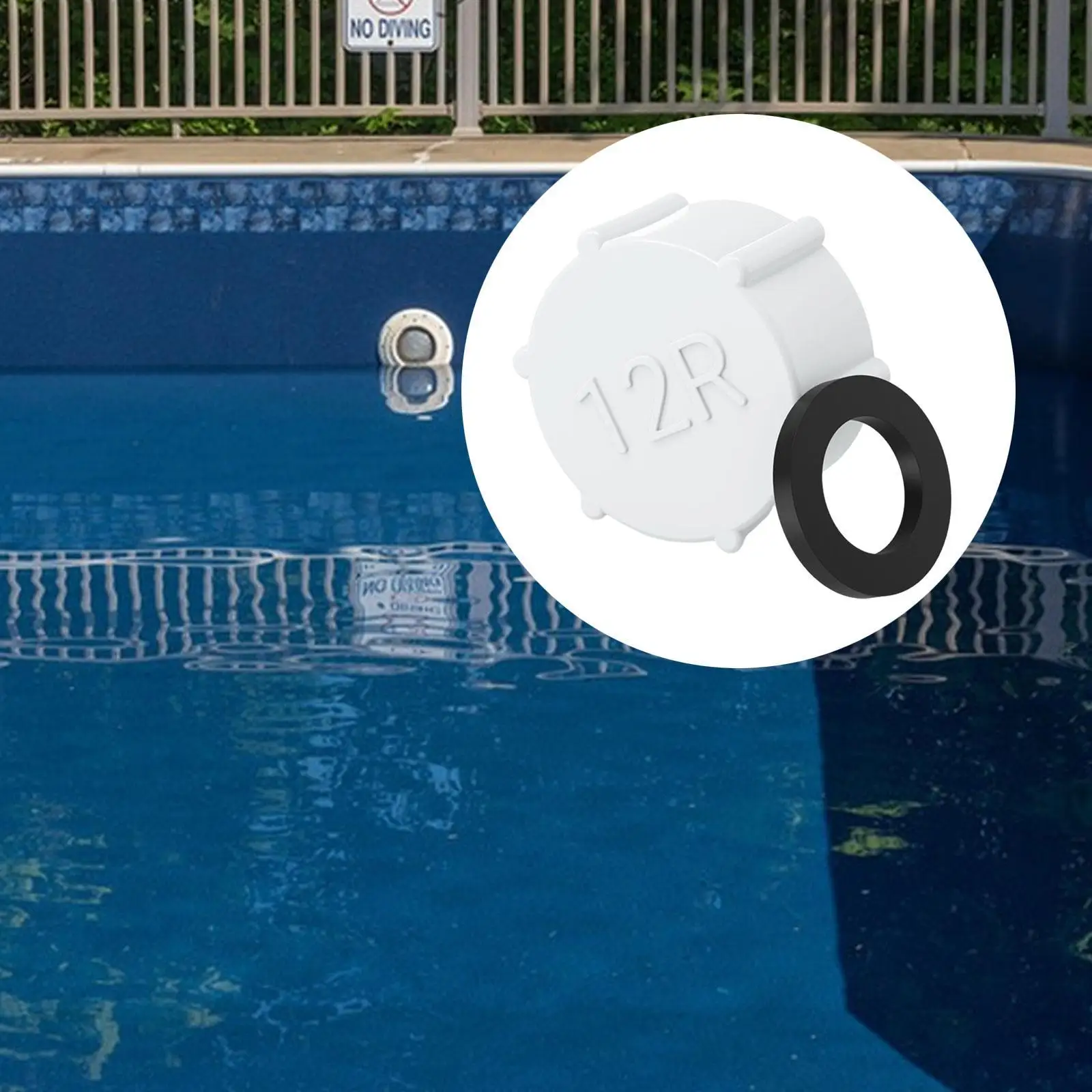 Tappo di scarico del filtro a sabbia Tappo dello schermo di scarico compatibile Tappo della valvola di scarico per 28656E