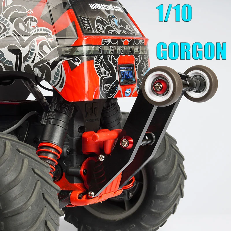 

Комплект стабилизаторов RC Simulation Wheelie Bar для радиоуправляемого монстр-трака Arrma GORGON 2WD в масштабе 1/10