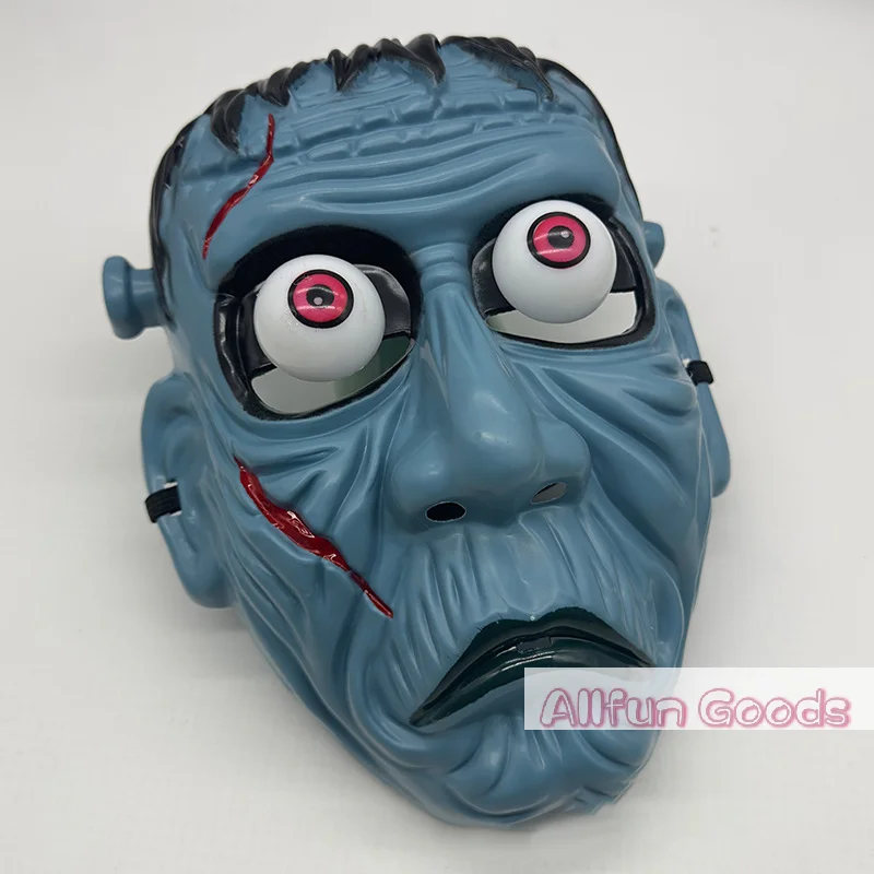 [TG835]Halloween Horror Mask Spring-eyed Clown Vampire Skull Mask Script Kill Scary Scary Dress Up Props