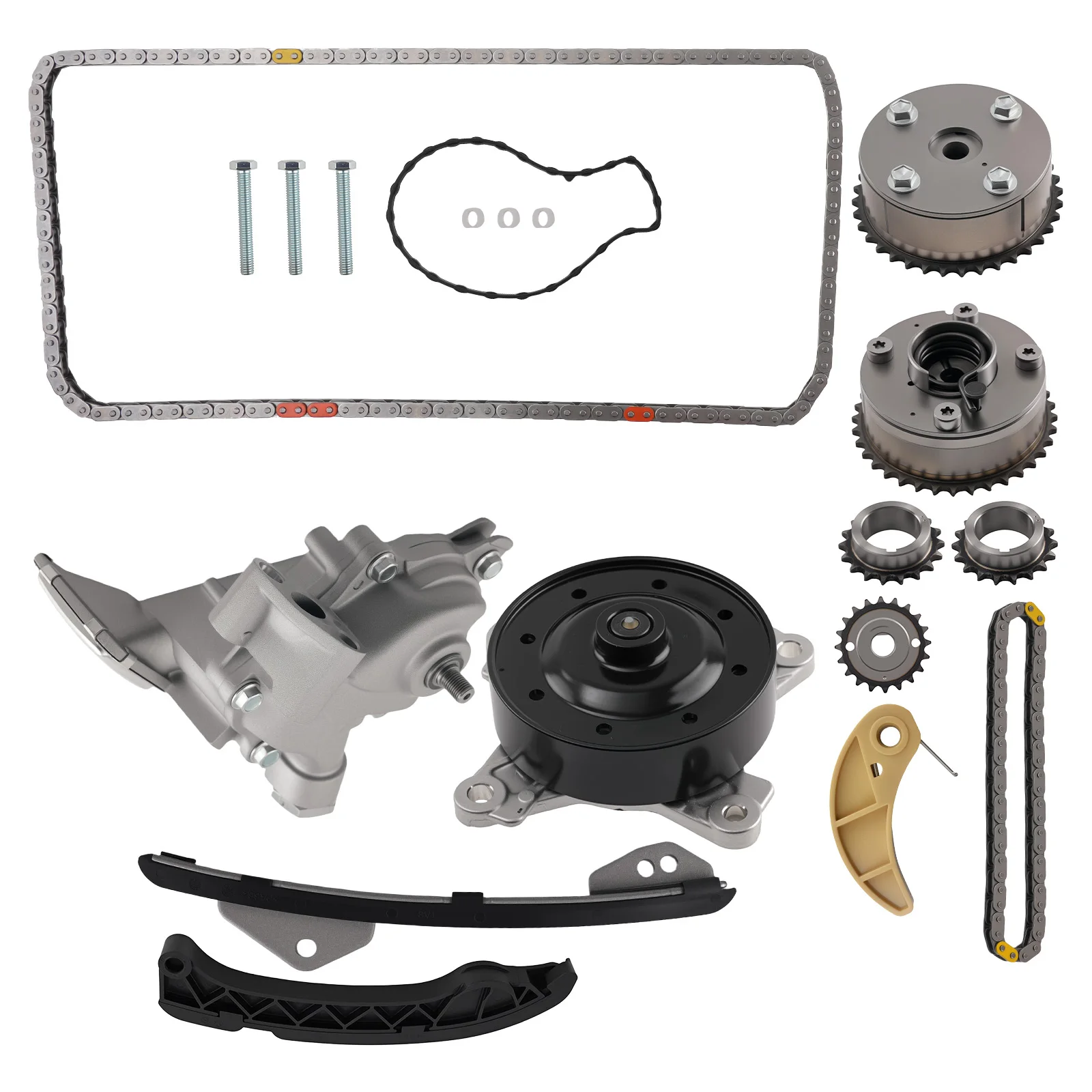 

Engine Timing Chain Set for Pontiac Vibe 1.8L 2009-2010 140 Links Steel