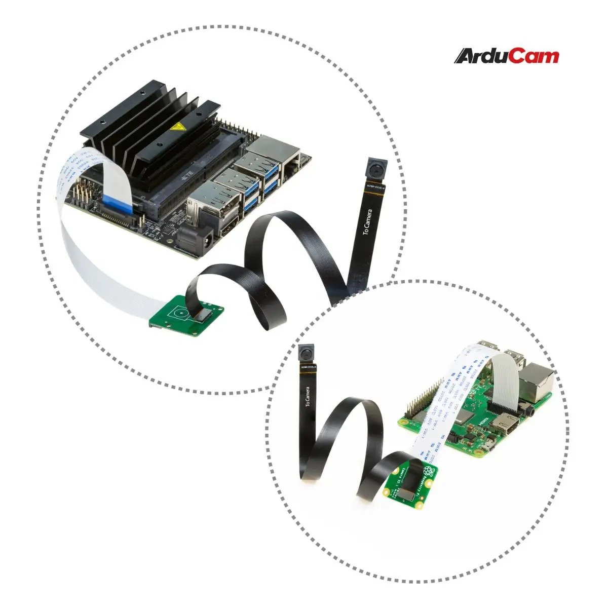 Удлинительный кабель Arducam 300 мм для модуля камеры Raspberry Pi и NVIDIA Jetson Nano