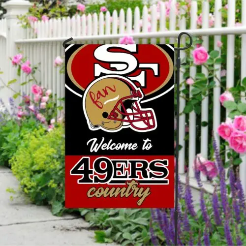 San Francisco 49ers Football Fans 12x18