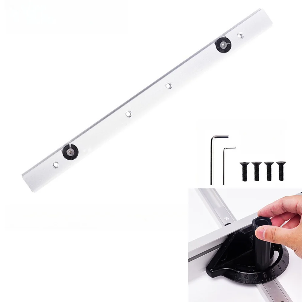 

1pc Aluminum Alloy Miter Bar Slider For Woodworking Table Saws T-Slots T-Guide Rails Woodworking Tool Accessories