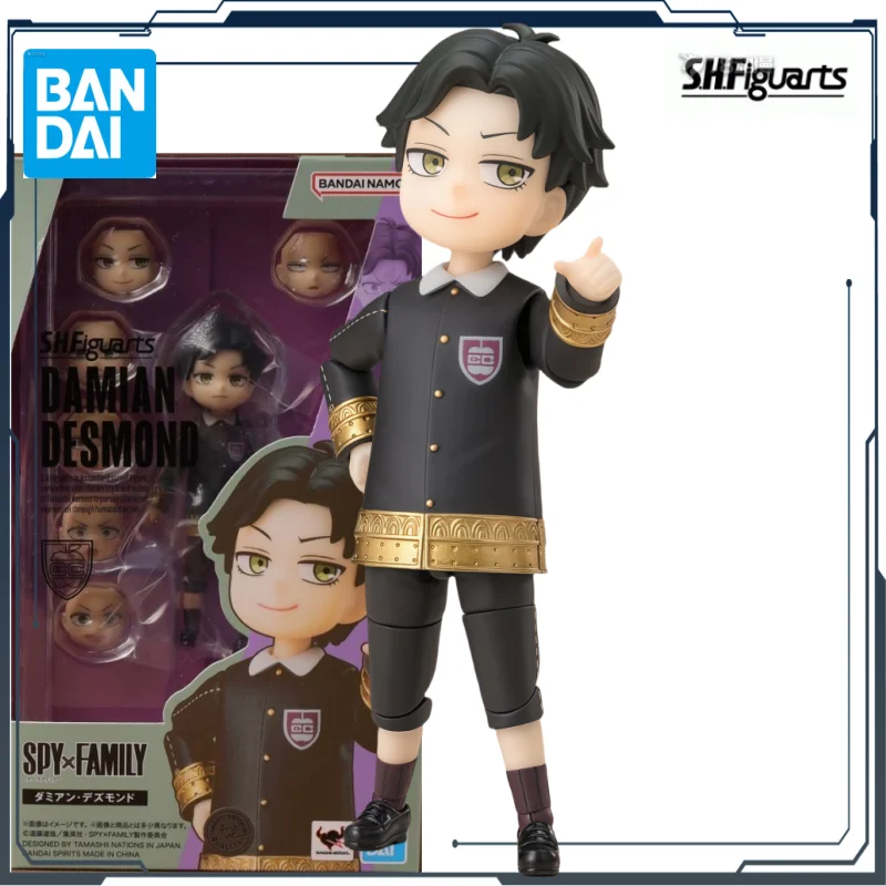 

Bandai Original SHF Spy House Series Damian Desmond Animation Action Doll Hand Toy Collection Model Jewelry Gifts
