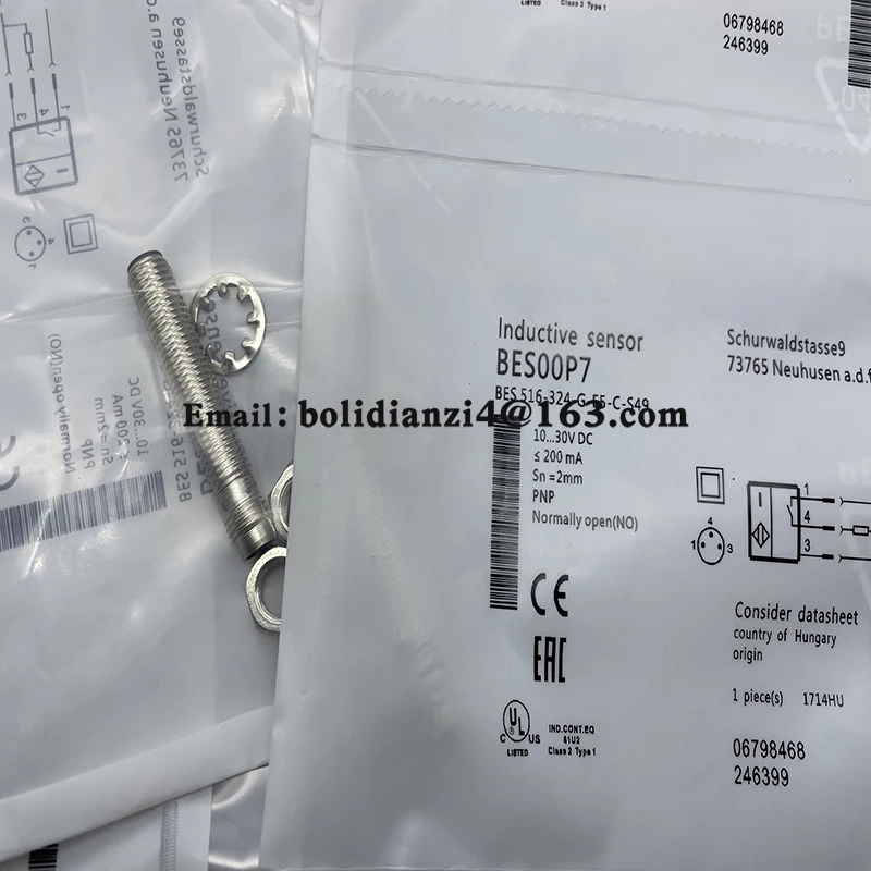 

Original sensor BES 516-324-G-E5-C-S49 BES 516-3022-E5-C-S49 BES 516-3022-G-E5-C-S49