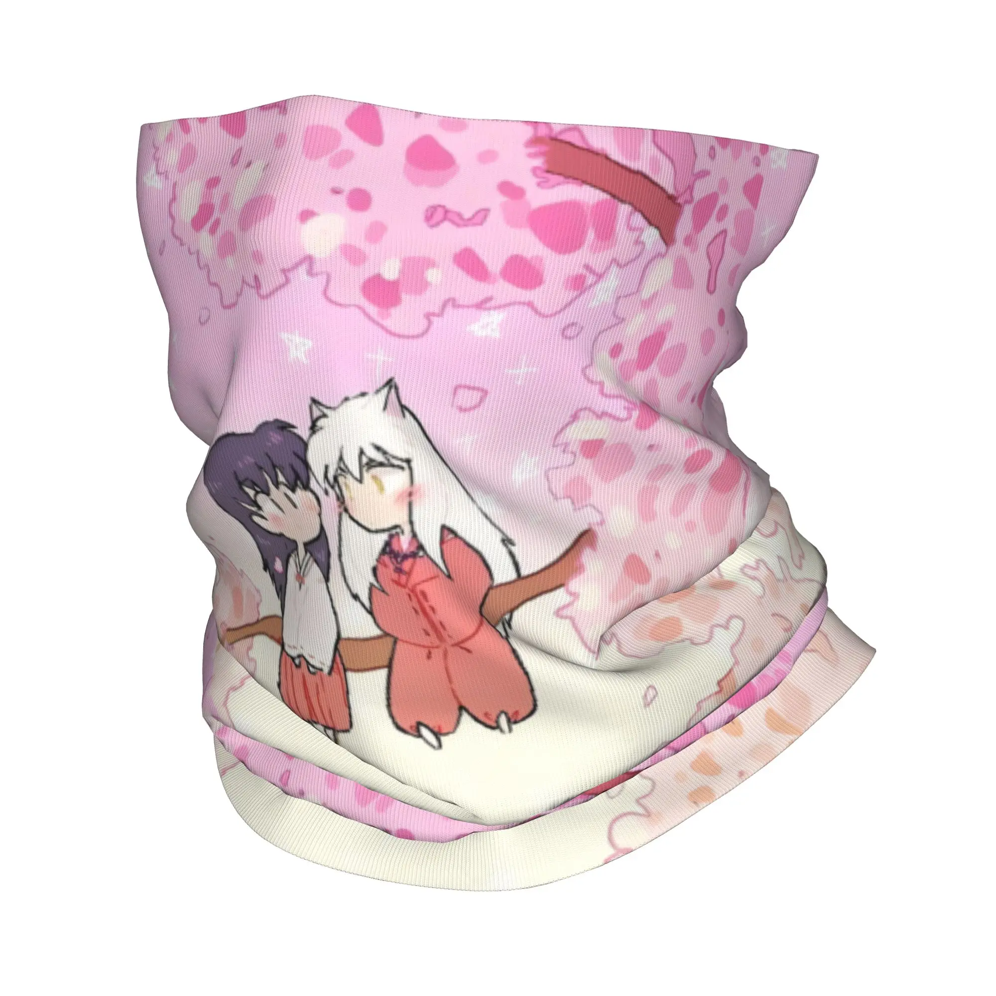 Maßgefertigter I-Inuyashaes Anime Bandana Winter Nackenwärmer Herren Winddichter Gesichtsschal zum Wandern Gaiter Stirnband