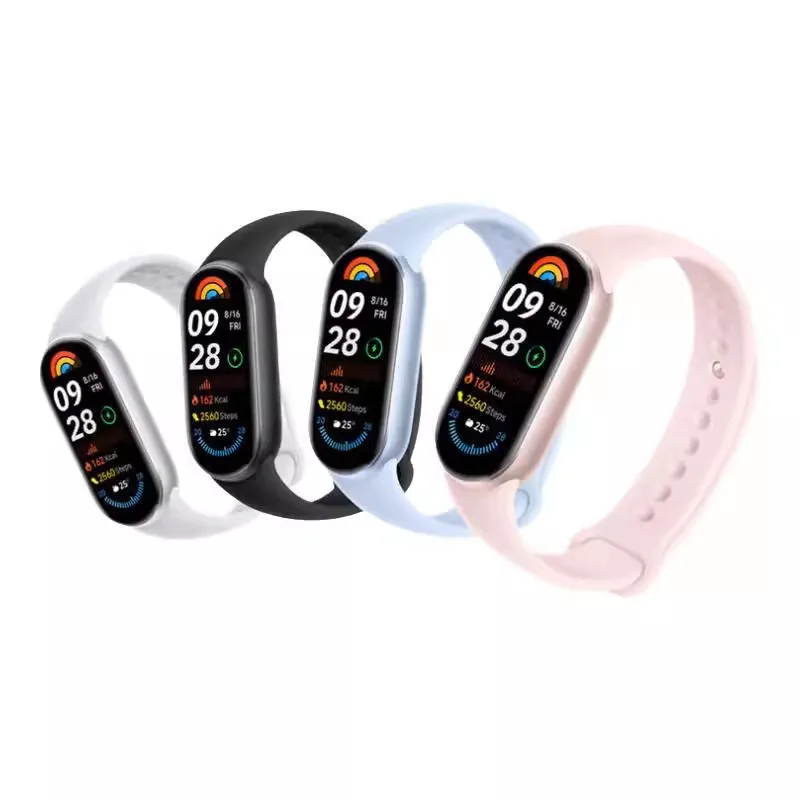 Wristband 9/9NFC Sports Health Monitor waterproof sleep heart rate smart wristband full-screen duration