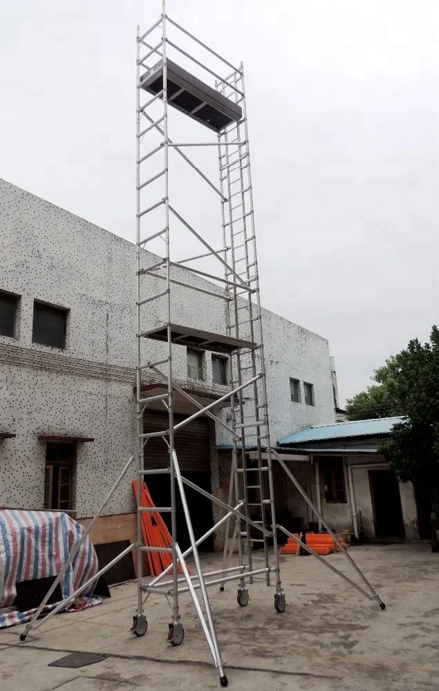 Aluminum Mobile H Frame Building Scaffolding