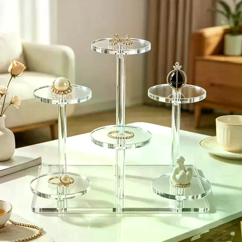 Large Special Display Model Stand Acrylic Model Shelf For Product Showcase Self-Assembled Acrylic Display Stand
