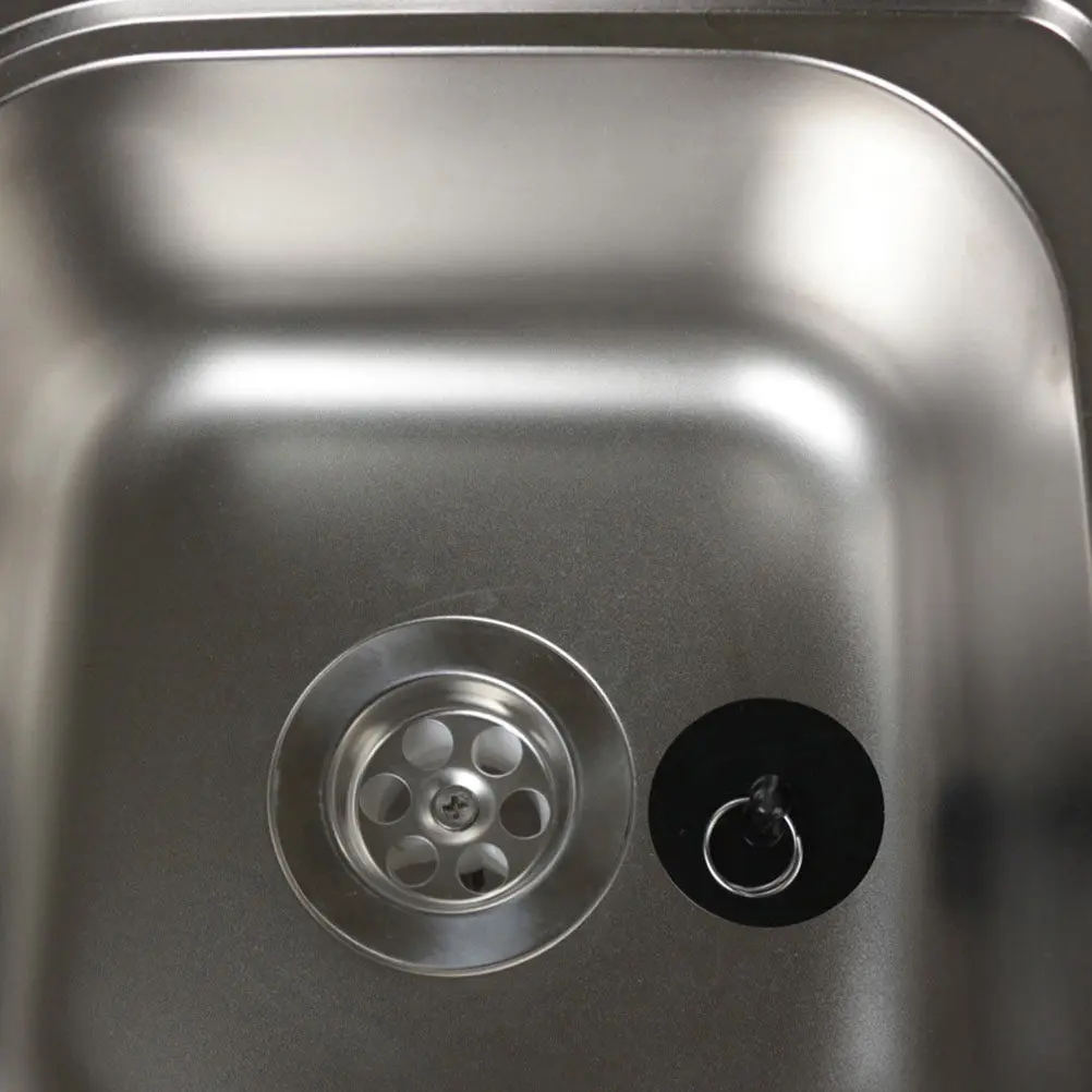 

4Pcs Thickened Stainless Steel Sink Plug with Rubber Bottom Suction Drain Stopper for Kitchen Sink Bathtub Bathroom Accessories