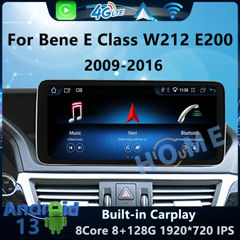 

Factory Price 8 Core Android AUTO Apple Carplay For Mercedes Benz E Class W212 Car Video Player Navigation Multimedia Screen