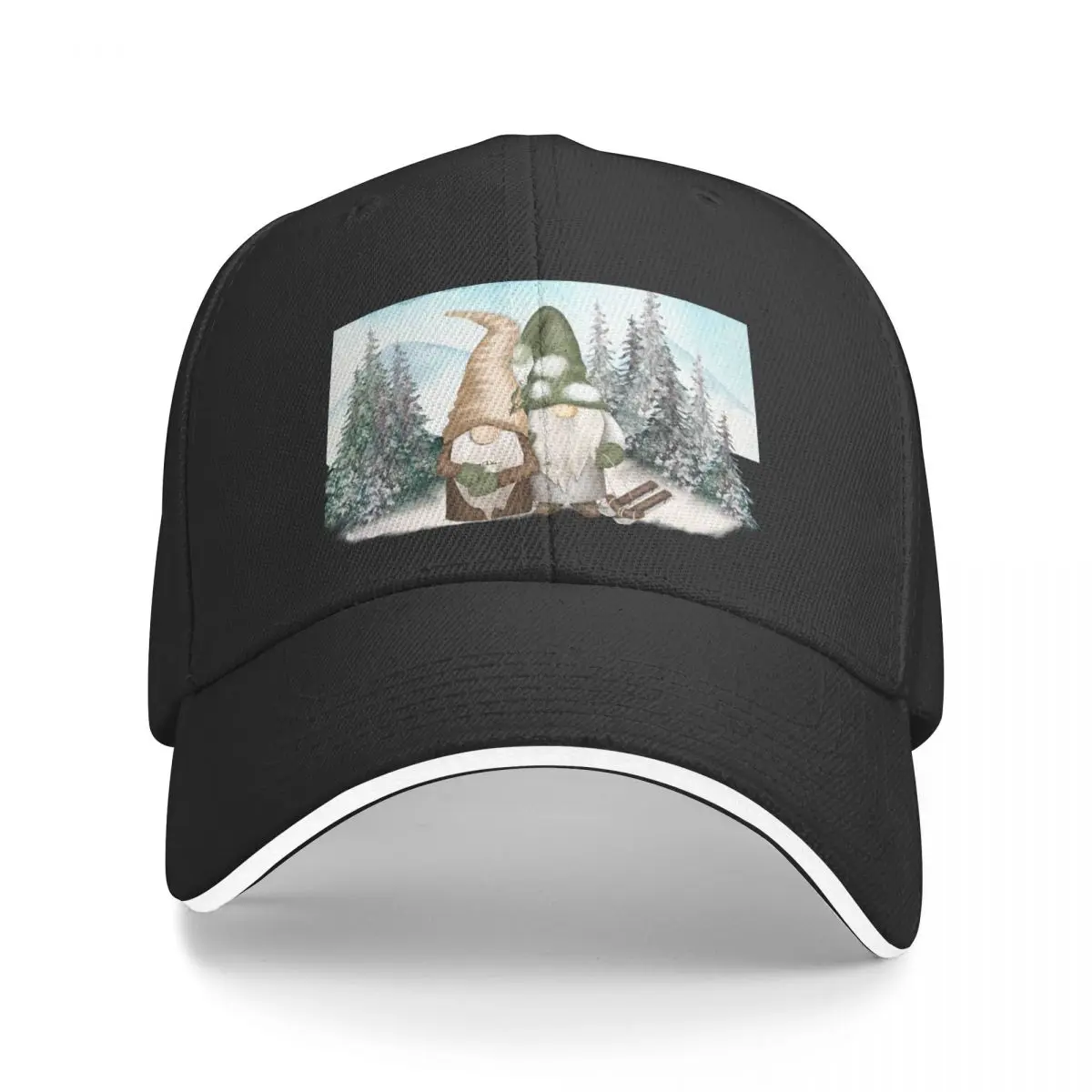 Winter Gnome, Snow Gnome Baseball Cap Fishing cap Kids Hat Hat Baseball Cap Beach Caps For Women Men's