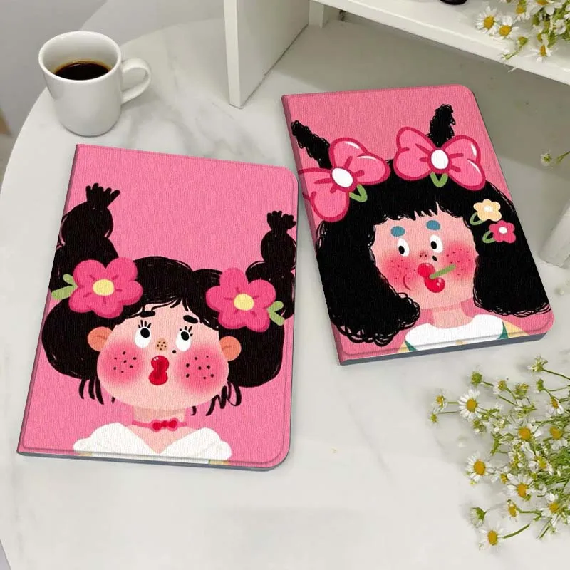

Character Cartoon Pattern For Huawei MediaPad MatePad M5 M6 11 12 X SE T10 T10s 2 C5e T5 Pro Lite Air 11.5 Inch Tablet Case